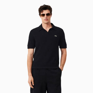 Polo in maglia bouclè