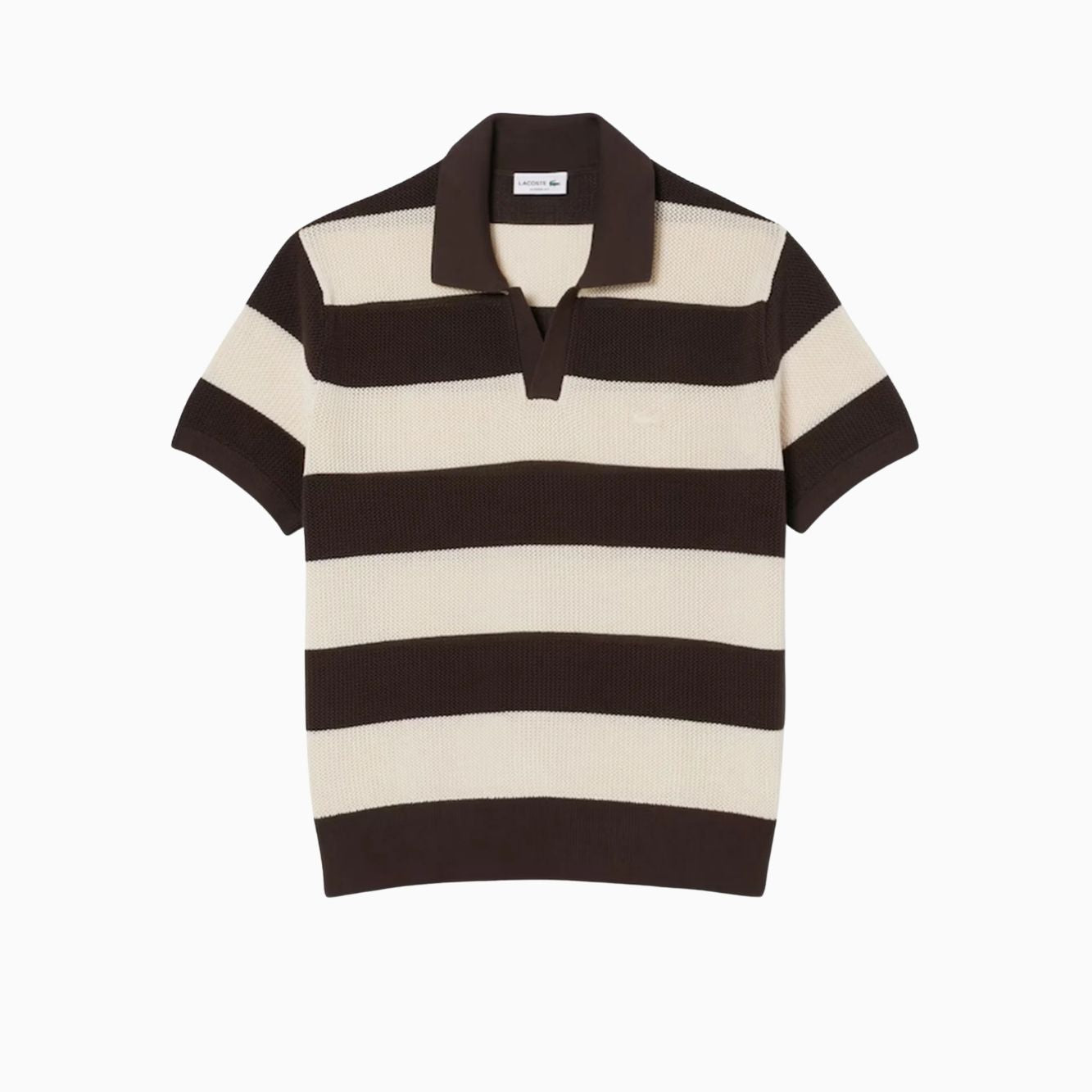 Maglione golf a righe