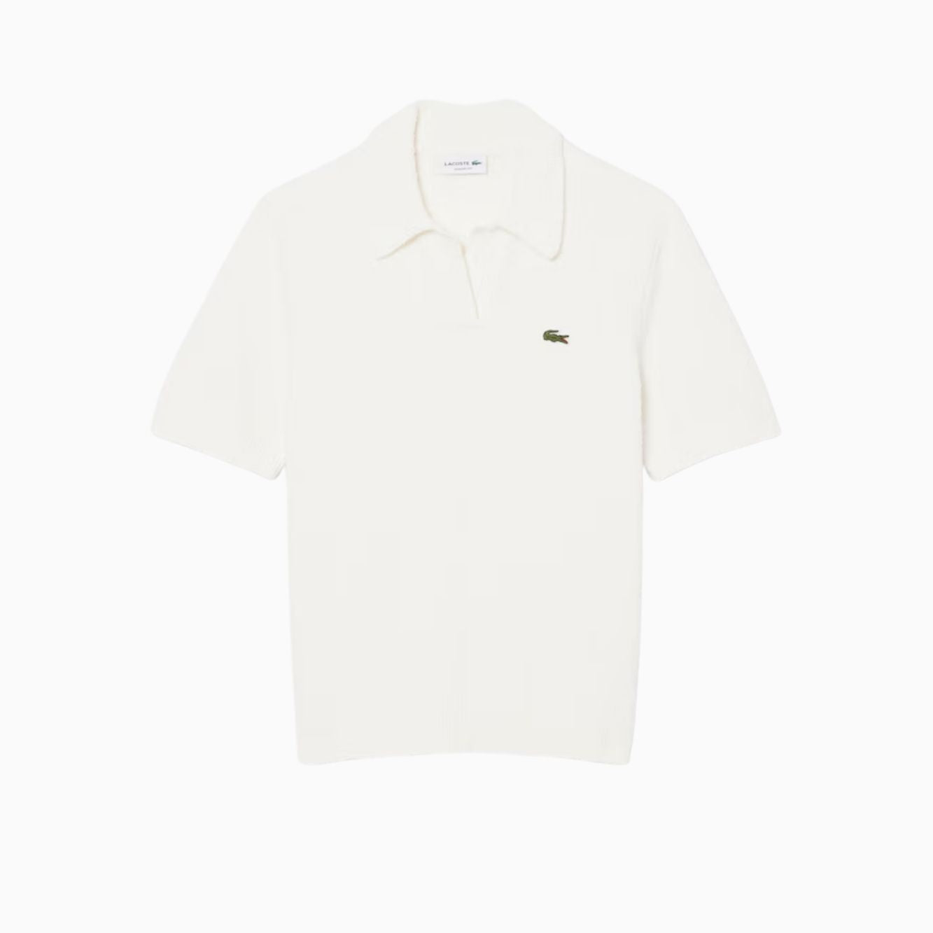 Polo in maglia bouclè