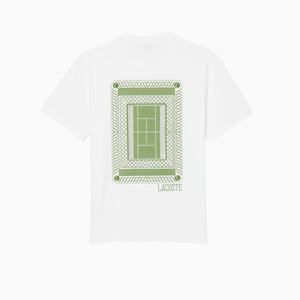 T-shirt in jersey stampata