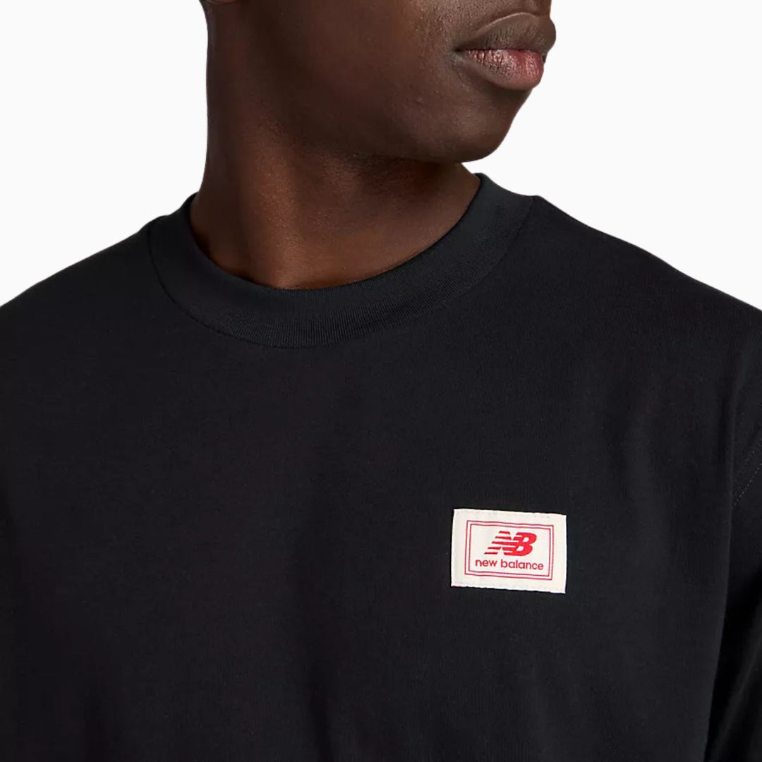 Woven label tshirt