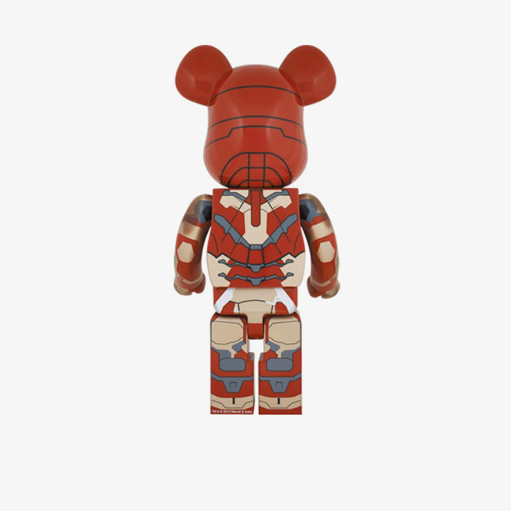 BEARBRICK X IRON MAN MARK XLII DAMAGED 1000%